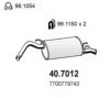 RENAU 6001020750 End Silencer